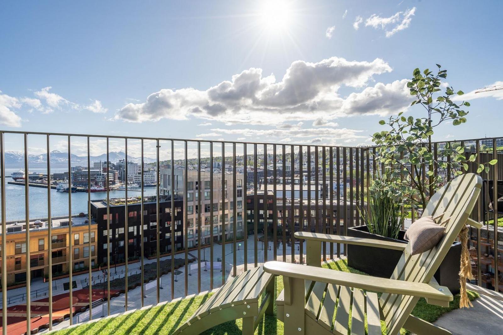 Totalapartments Vervet Gjoa Tromso Bagian luar foto