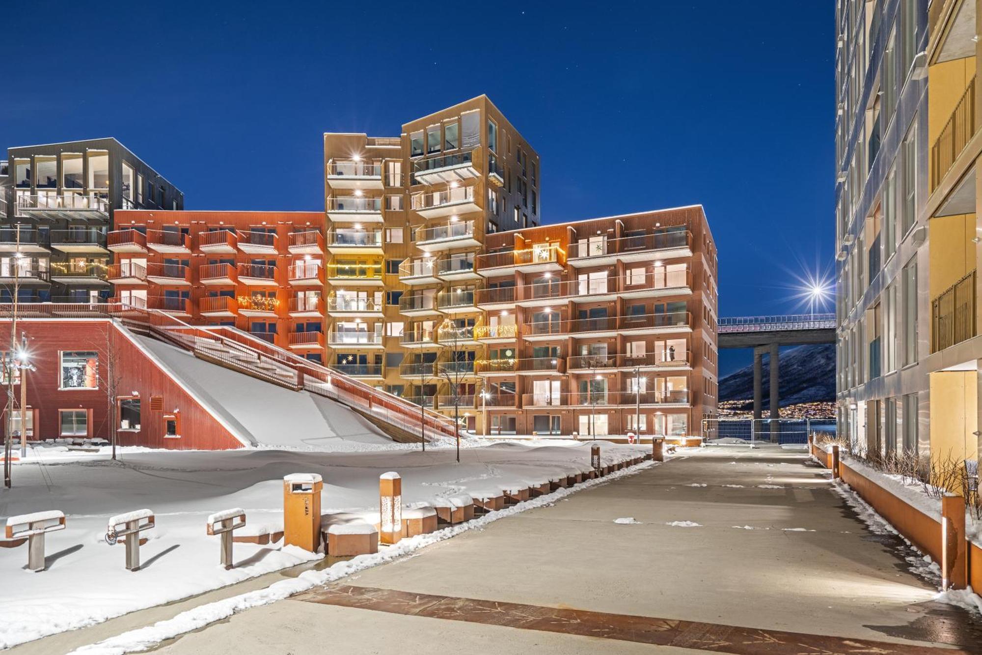 Totalapartments Vervet Gjoa Tromso Bagian luar foto