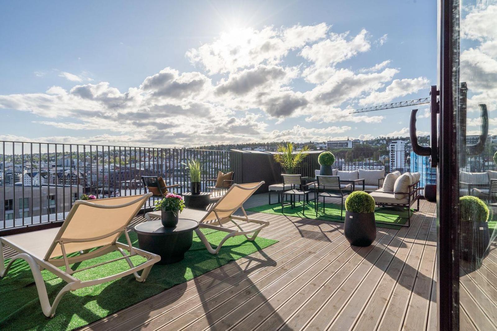 Totalapartments Vervet Gjoa Tromso Bagian luar foto